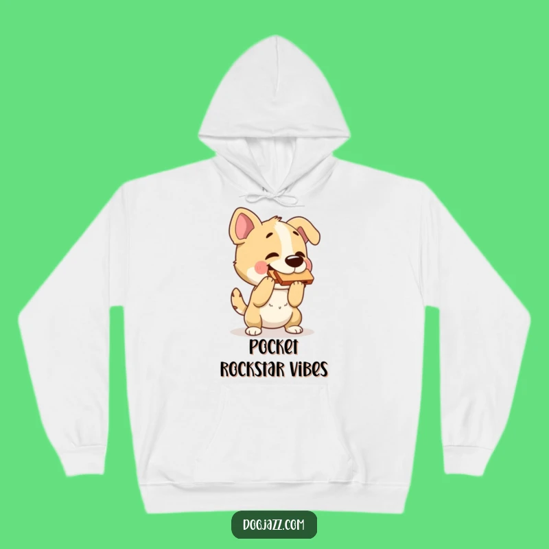 Funny Dog Harmonica Hoodie: Cozy Sweatshirt for Bluesy Vibes