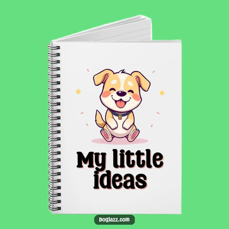 Funny Triangle Dog Notebook - Jot Down Notes with Hilarious Musical Bounces